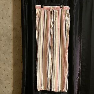 Old Navy Multicolor Striped Pants